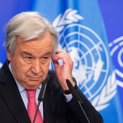 Rinnovabili • Working visit of Antonio GUTERRES – UN Secretary General – Press conference – Copyright: © European Union 2021 – Source : EP