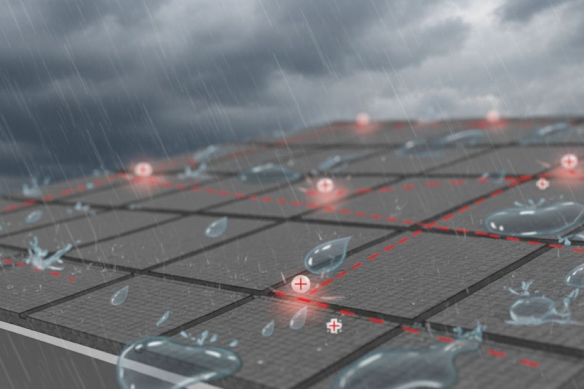 Energy from rain could power smart urban systems