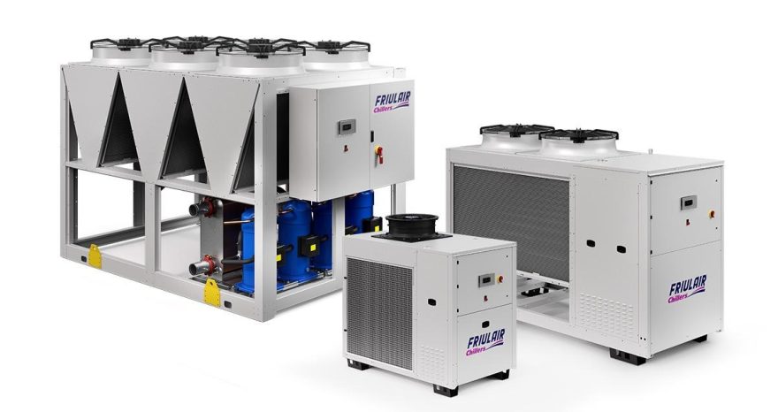 Rinnovabili • Infinity Cool, low‑GWP R454B chillers Friulair